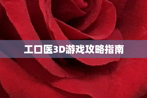 工口医3D游戏攻略指南 工口医3D游戏攻略指南