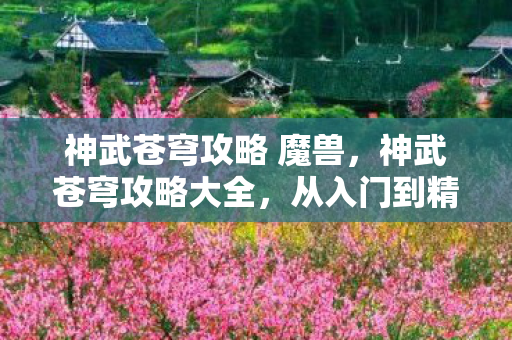 神武苍穹攻略 魔兽，神武苍穹攻略大全，从入门到精通