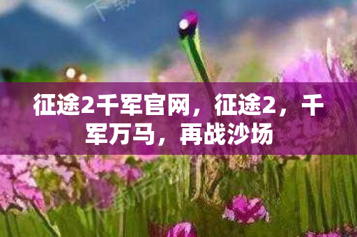 征途2千军官网,征途2,千军万马,再战沙场 征途2千军官网,征途2,千军万马,再战沙场