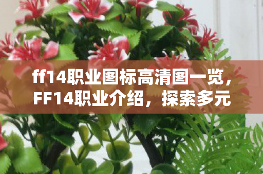 ff14职业图标高清图一览，FF14职业介绍，探索多元游戏角色，体验无尽乐趣