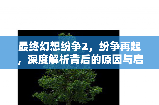最终幻想纷争2,纷争再起,深度解析背后的原因与启示 最终幻想纷争2,纷争再起,深度解析背后的原因与启示
