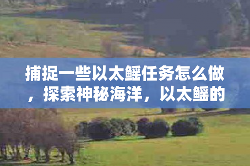 捕捉一些以太鳐任务怎么做,探索神秘海洋,以太鳐的捕捉之旅 捕捉一些以太鳐任务怎么做,探索神秘海洋,以太鳐的捕捉之旅