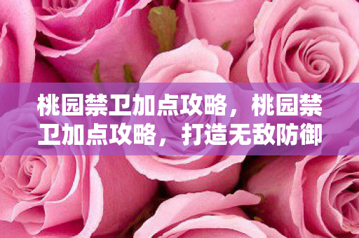 桃园禁卫加点攻略,桃园禁卫加点攻略,打造无敌防御英雄 桃园禁卫加点攻略,桃园禁卫加点攻略,打造无敌防御英雄