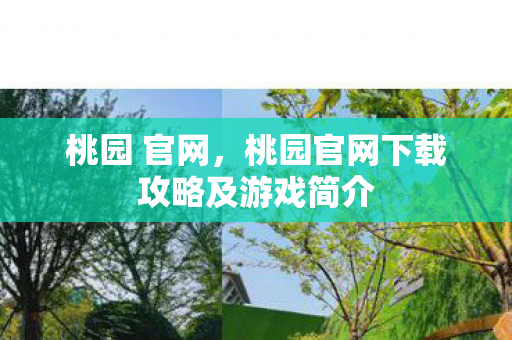 桃园 官网，桃园官网下载攻略及游戏简介