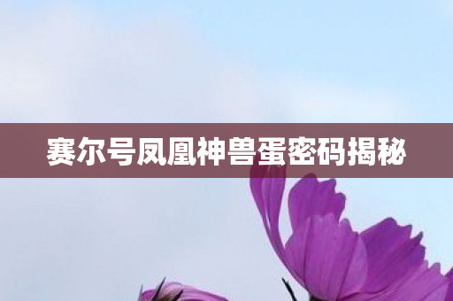 赛尔号凤凰神兽蛋密码揭秘