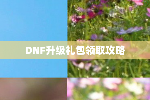 DNF升级礼包领取攻略 DNF升级礼包领取攻略