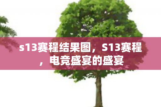 s13赛程结果图,S13赛程,电竞盛宴的盛宴 s13赛程结果图,S13赛程,电竞盛宴的盛宴