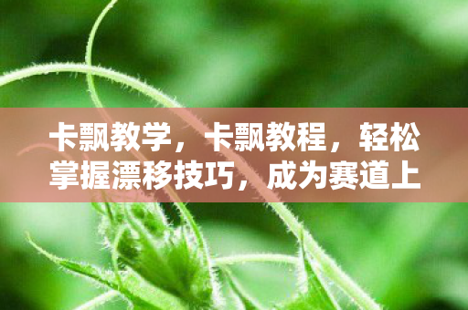 卡飘教学，卡飘教程，轻松掌握漂移技巧，成为赛道上的风云人物