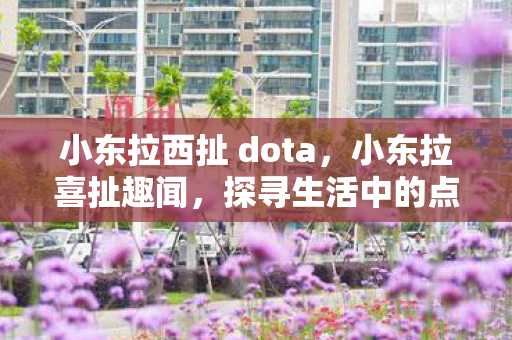 小东拉西扯 dota,小东拉喜扯趣闻,探寻生活中的点滴乐趣 小东拉西扯 dota,小东拉喜扯趣闻,探寻生活中的点滴乐趣