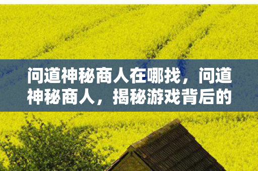 问道神秘商人在哪找,问道神秘商人,揭秘游戏背后的秘密交易 问道神秘商人在哪找,问道神秘商人,揭秘游戏背后的秘密交易
