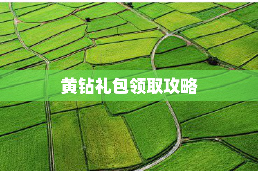 黄钻礼包领取攻略