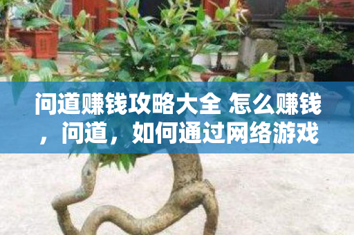 问道赚钱攻略大全 怎么赚钱，问道，如何通过网络游戏赚钱？游戏玩家的财富之路