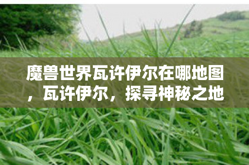 魔兽世界瓦许伊尔在哪地图，瓦许伊尔，探寻神秘之地的独特魅力