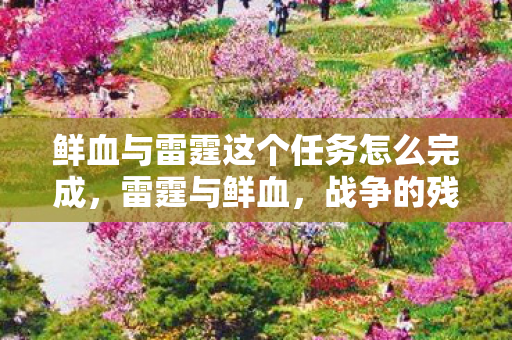 鲜血与雷霆这个任务怎么完成，雷霆与鲜血，战争的残酷真相