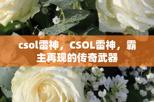 csol雷神，CSOL雷神，霸主再现的传奇武器