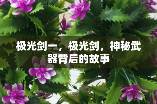 极光剑一，极光剑，神秘武器背后的故事