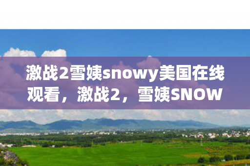激战2雪姨snowy美国在线观看，激战2，雪姨SNOWY的传奇之旅—美国篇