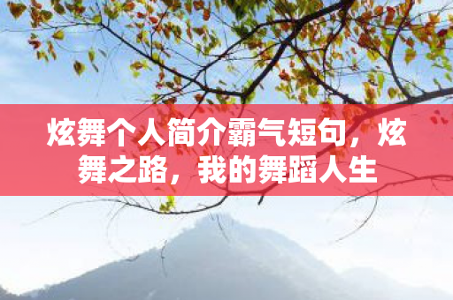 炫舞个人简介霸气短句,炫舞之路,我的舞蹈人生 炫舞个人简介霸气短句,炫舞之路,我的舞蹈人生