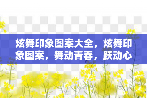 炫舞印象图案大全，炫舞印象图案，舞动青春，跃动心灵的艺术印记