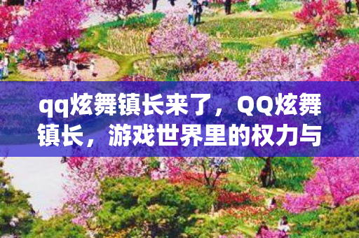 qq炫舞镇长来了，QQ炫舞镇长，游戏世界里的权力与荣耀