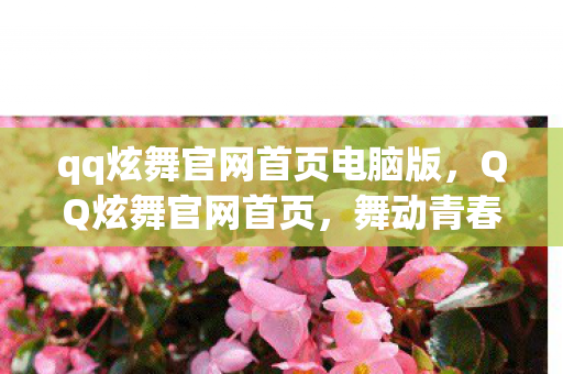 qq炫舞官网首页电脑版，QQ炫舞官网首页，舞动青春，尽享游戏魅力