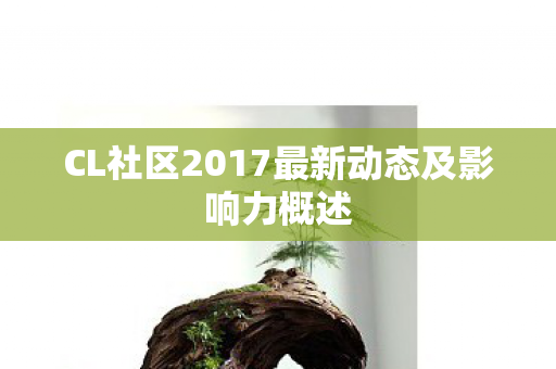 CL社区2017最新动态及影响力概述 CL社区2017最新动态及影响力概述