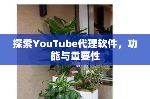 探索YouTube代理软件，功能与重要性