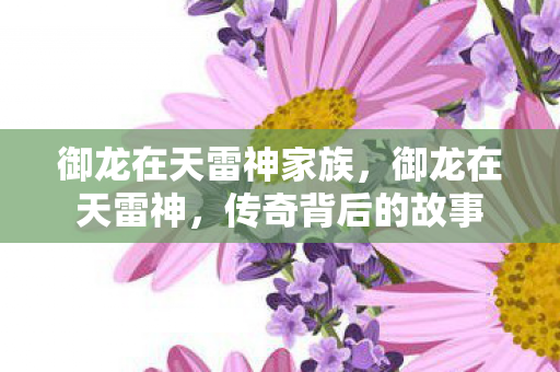 御龙在天雷神家族，御龙在天雷神，传奇背后的故事