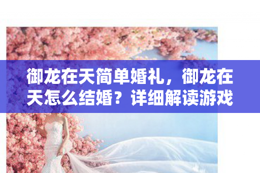 御龙在天简单婚礼，御龙在天怎么结婚？详细解读游戏中的浪漫瞬间