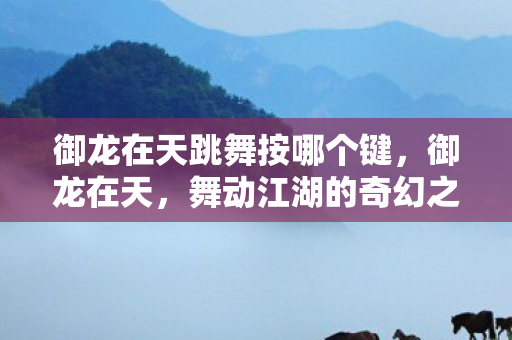 御龙在天跳舞按哪个键，御龙在天，舞动江湖的奇幻之旅