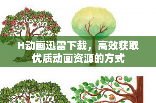 H动画迅雷下载,高效获取优质动画资源的方式 H动画迅雷下载,高效获取优质动画资源的方式