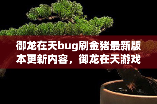御龙在天bug刷金猪最新版本更新内容，御龙在天游戏BUG分析与应对之道