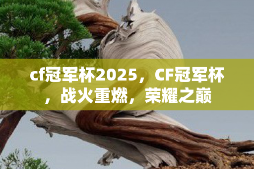 cf冠军杯2025，CF冠军杯，战火重燃，荣耀之巅