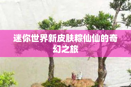 迷你世界新皮肤粽仙仙的奇幻之旅