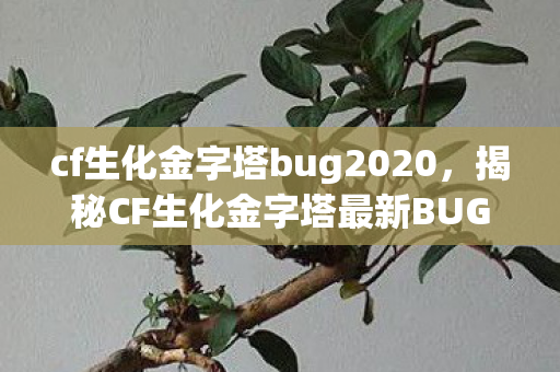 cf生化金字塔bug2020，揭秘CF生化金字塔最新BUG，游戏漏洞大解密
