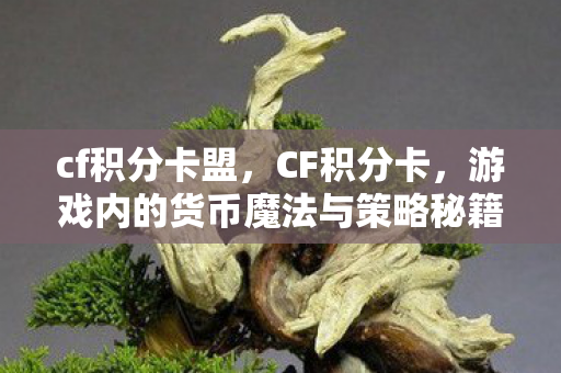 cf积分卡盟,CF积分卡,游戏内的货币魔法与策略秘籍 cf积分卡盟,CF积分卡,游戏内的货币魔法与策略秘籍