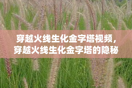 穿越火线生化金字塔视频,穿越火线生化金字塔的隐秘Bug 穿越火线生化金字塔视频,穿越火线生化金字塔的隐秘Bug