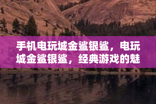 手机电玩城金鲨银鲨，电玩城金鲨银鲨，经典游戏的魅力与回忆