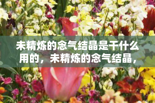 未精炼的念气结晶是干什么用的,未精炼的念气结晶,探寻古老智慧的神秘结晶 未精炼的念气结晶是干什么用的,未精炼的念气结晶,探寻古老智慧的神秘结晶