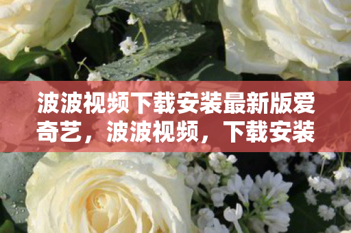 波波视频下载安装最新版爱奇艺，波波视频，下载安装最新版的娱乐盛宴