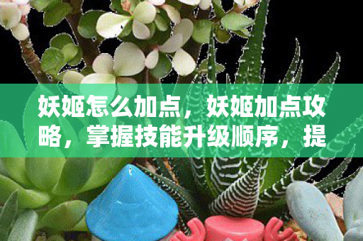 妖姬怎么加点，妖姬加点攻略，掌握技能升级顺序，提升游戏胜率