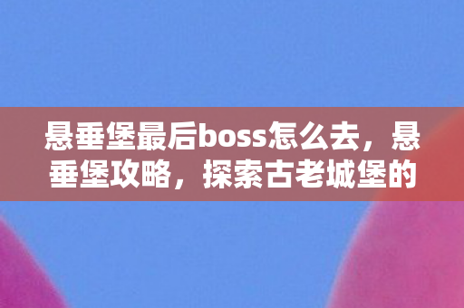 悬垂堡最后boss怎么去，悬垂堡攻略，探索古老城堡的奥秘