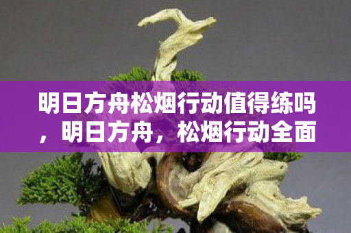 明日方舟松烟行动值得练吗，明日方舟，松烟行动全面解析