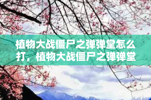 植物大战僵尸之弹弹堂怎么打，植物大战僵尸之弹弹堂，一场别开生面的植物保卫战