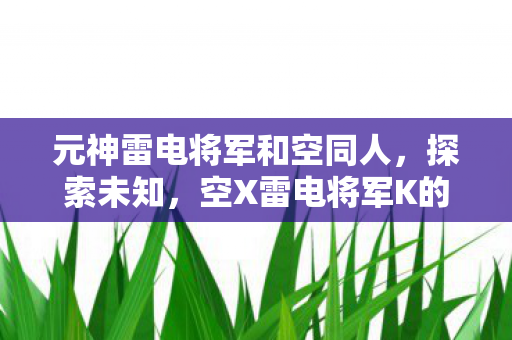 元神雷电将军和空同人，探索未知，空X雷电将军K的扑克挑战