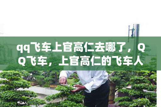 qq飞车上官高仁去哪了，QQ飞车，上官高仁的飞车人生