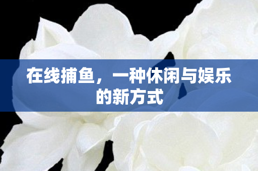 在线捕鱼,一种休闲与娱乐的新方式 在线捕鱼,一种休闲与娱乐的新方式