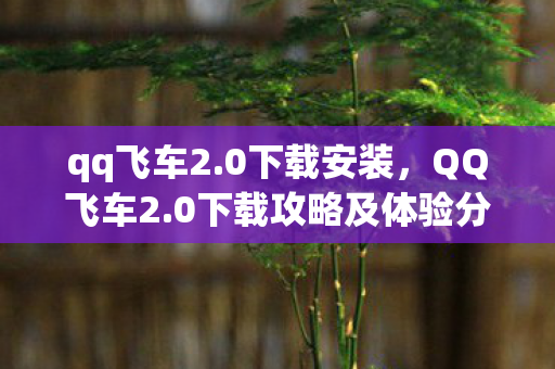 qq飞车2.0下载安装,QQ飞车2.0下载攻略及体验分享 qq飞车2.0下载安装,QQ飞车2.0下载攻略及体验分享