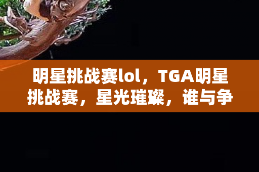 明星挑战赛lol,TGA明星挑战赛,星光璀璨,谁与争锋? 明星挑战赛lol,TGA明星挑战赛,星光璀璨,谁与争锋?