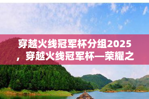 穿越火线冠军杯分组2025，穿越火线冠军杯—荣耀之战的激情与热血